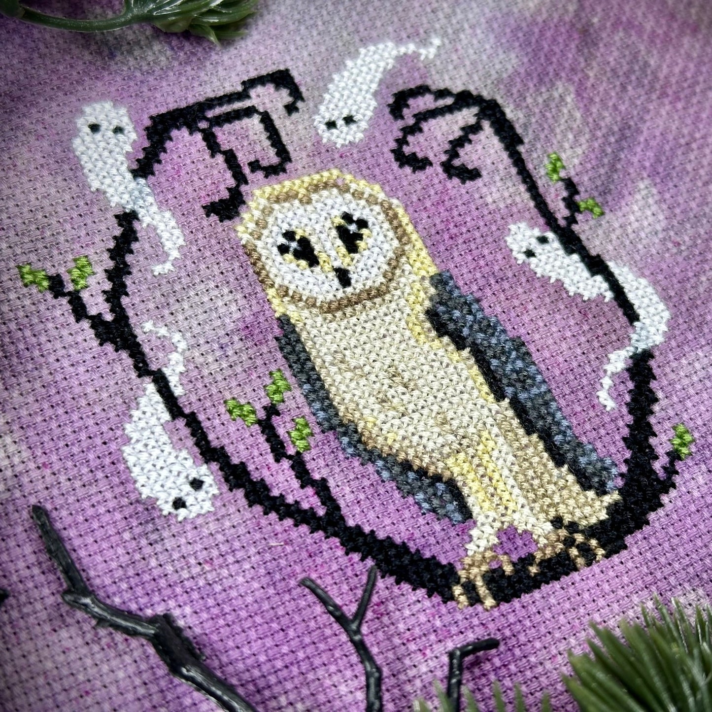 Ominous Owl - PDF Cross Stitch Pattern