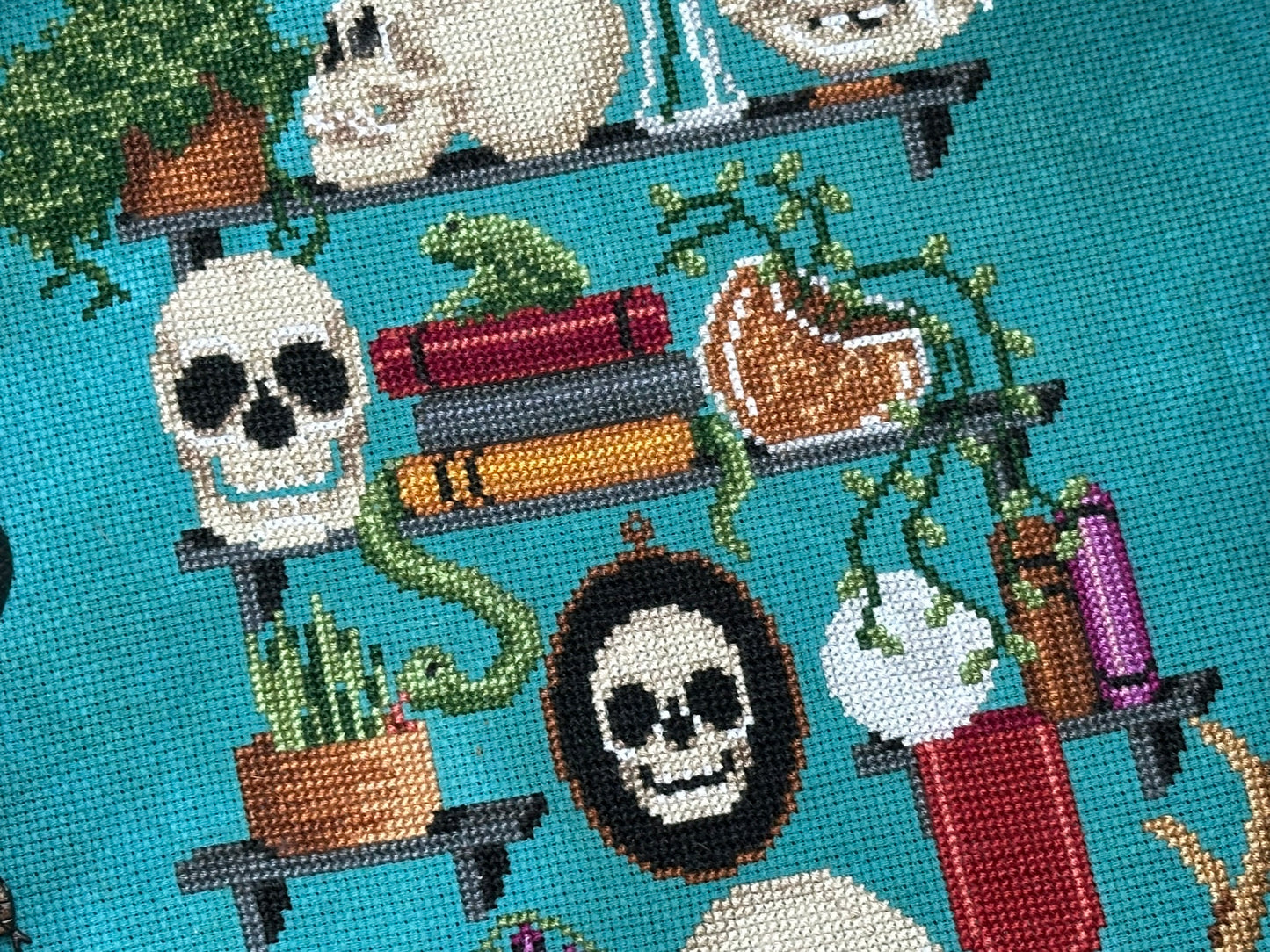 A Study of Skulls SAL Mystery Stitch-A-Long