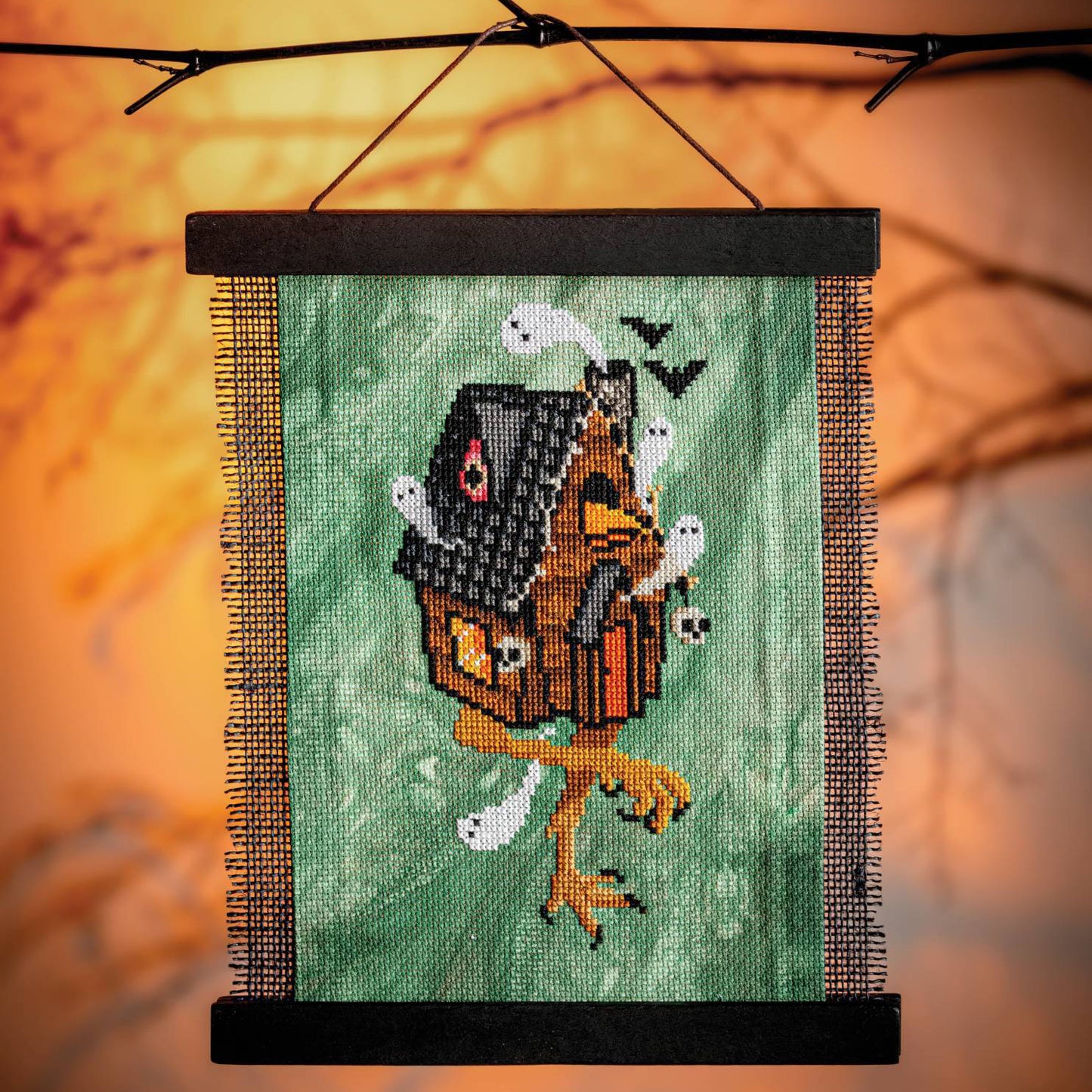 Baba Yaga's Hut - PDF Cross Stitch Pattern