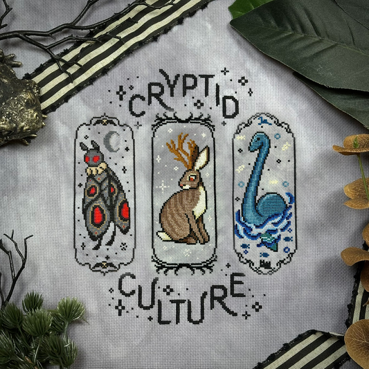 Cryptid Culture - PDF Cross Stitch Pattern